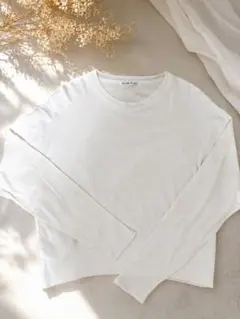RIAM PLAGE レーヨン スウェットロンT アイボリーのサムネイル