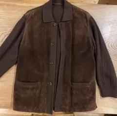 希少【60s】SEARS イングランド製 REAL SUEDE カーディガン - メルカリ
