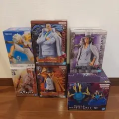 ワンピースフィギュア５体とルームライトまとめ売り新品未開封