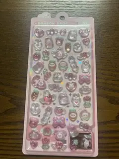 ボンボンドロップシール　うさぎ