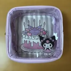 新品未使用　一番くじ　Sanrio Kuromi ポーチ ケーキデザインのサムネイル
