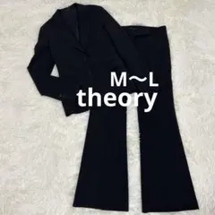 美品⭐︎Theory スーツ　セットアップ　Lサイズ相当 Theory セオリー セットアップ スーツ ボックスタグ 現行 グレー