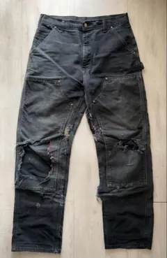 スペシャル Carhartt 125周年 USA製 ダブルニー w36 ブラック スペシャル Carhartt 125周年 USA製 ダブルニー w36 ブラック - メルカリ