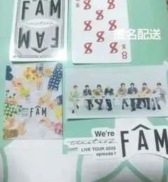 timelesz FAM 会場限定 ステッカー ２枚抜け