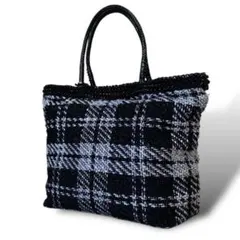 希少 美品 アンテプリマ ミスト トートバッグ ワイヤー ミックスツイード