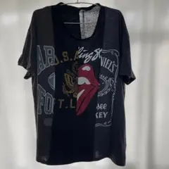 glamb リメイク風 パッチワーク Tシャツ ロックデザインのサムネイル