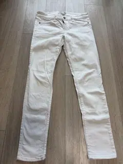 Abercrombie & Fitch ホワイトデニムパンツ W27 L29のサムネイル