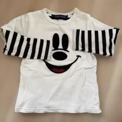 futafuta 重ね着風ミッキー Tシャツ 95