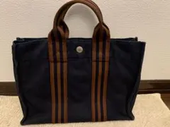BALLYトートバッグキャンパス ネイビーインディゴ - メルカリ