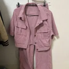 SHEINピンクセットアップ