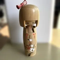 こけし 宮島無筆 作 郷土玩具 伝統工芸 創作こけし ヴィンテージ