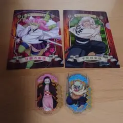 鬼滅の刃　ダイカットクリアステッカー　ミニクリアファイル