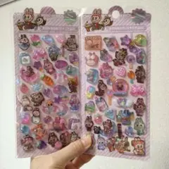 ラブブ ボンボンドロップシール 2枚セット