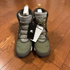 コロンビア　SOREL スノーブーツ カーキ　23センチ