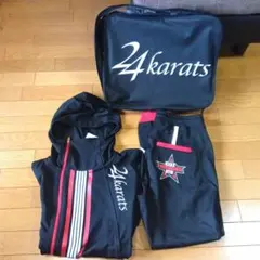 24karats　セットアップ　EXPG　Ｓ ブラック　ケース付き　メンズ　新品