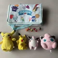 ポケモン まとめ売り ぬいぐるみ 保冷バッグ ピカチュウ プリン フィギュア