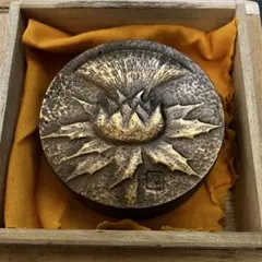 レリーフ　長谷川恵久　鋳物　1977年 日展常任理事 天皇陛下献上 伝統工芸 2026年最新】長谷川恵久の人気アイテム - メルカリ