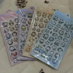 3Dシール　硬いシール　ちいかわ　海外製