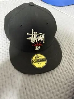 STUSSY × NEW ERA 59FIFTY 7 3/8 美品 - メルカリ