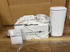 カシモWiMAX Speed Wi-Fi HOME 5G L13 ホワイト - メルカリ