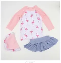 ラッシュガードセット　女の子　水着