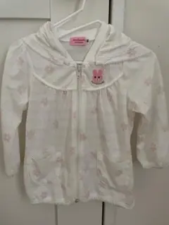 HOTBISCUITS パーカー　うさぎ　ミキハウス