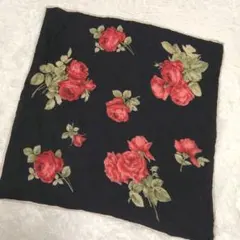 vintage バラ柄　スカーフ　toro pollen marteのサムネイル