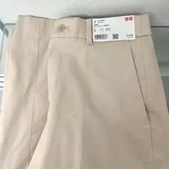 新品タグ付き!! UNIQLO ワイドチノパンツ 丈長め