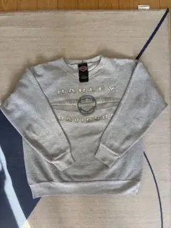 90s HanesボディHarley-Davidson アメ製　スウェットグレー