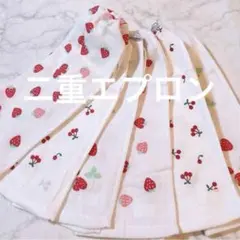 おりこうエプロン【ピンク系】二重タオルエプロン - メルカリ