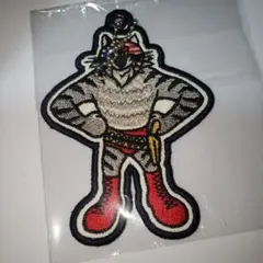 新日本プロレス50周年記念コラボAVIREX 刺繍キーホルダー