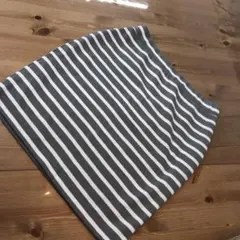 ☆グレー色ボーダー柄が可愛いミニスカート☆