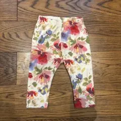 baby gap フラワープリント レギンス 6-12m