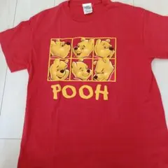 90s Disney Store くまのプーさん オフィシャルTシャツ Mサイズ