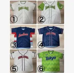 東京ヤクルトスワローズ Swallows Crew ユニフォームまとめ売り