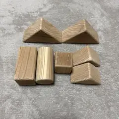 天然木製ブロックセット