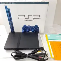 ソニー　プレイステーション2 チャコールブラック SCPH-70000 新型薄型