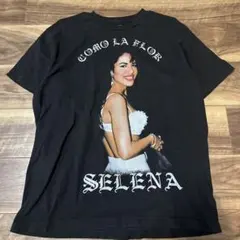 Selena Quintanilla セレーナ　フォトT Tシャツ　ブラック Mのサムネイル
