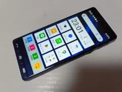 ☆ SoftBank シンプルスマホ5 A001SH ネイビーブルー