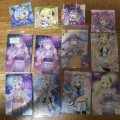 ホロライブ　4期生　カード　ウエハース　イタジャガ　シール