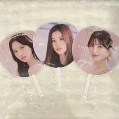 TWICE ミナサナモモ うちわ3枚セット