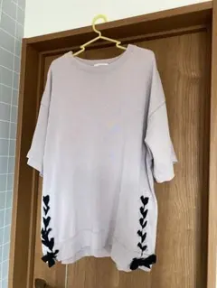 JEANASIS サイドレースアップ Tシャツ