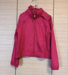 Ralph Lauren フード付きウィンドブレーカーピンク M（8/10）