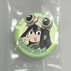 ヒロアカ　くら寿司　缶バッジ　蛙吹梅雨