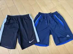 adidas.NIKE ハーフパンツ　２枚セット