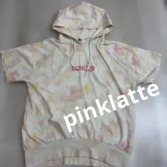 pinklatte タイダイ柄 半袖パーカー 160