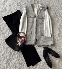 プラステ エルフランク ジレ M〜Lセットアップ セレモニー 卒業式 入学式