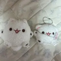 新品】 ポメラニアンもち しらたま ぷりぬいマスコット ぬいぐるみ