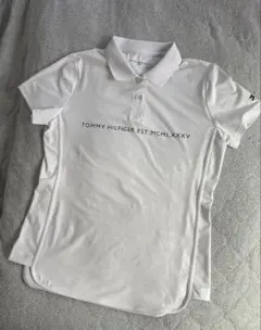 TOMMY HILFIGER GOLF ポロシャツ ホワイト Lサイズのサムネイル