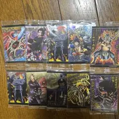 ワンピースウエハースカード　10種